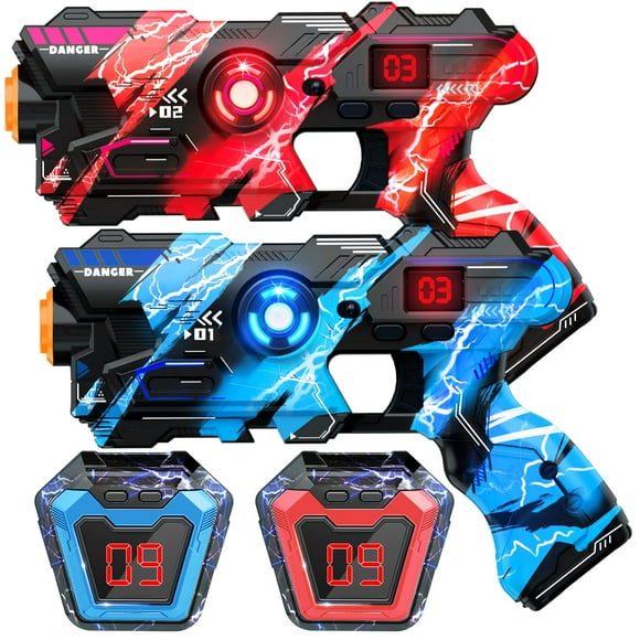 Set de pistolas Laser Tag OSALON con pantalla LED digital de puntuación