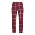 thumbnail image 5 of PuLe Men's Pants Mens Casual Plaid Jogger Pants Fashion Checked Flat Front Slim Fit Stretch Skinny Dress Pants Suit Trousers with Pocket, 5 of 6