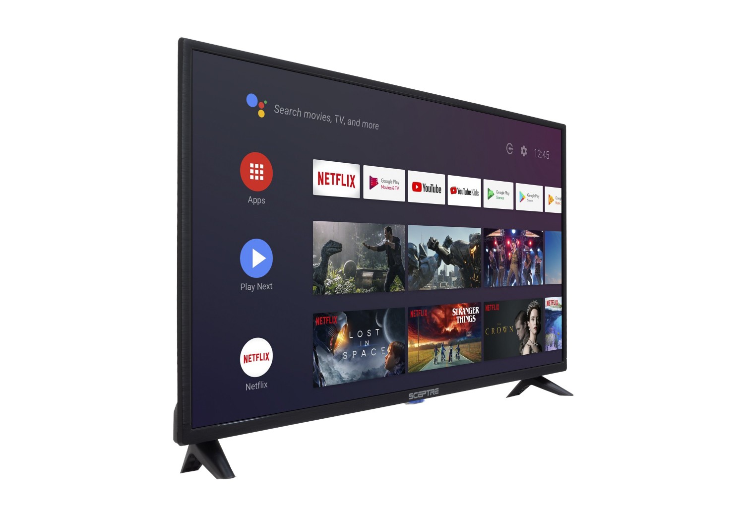 Sceptre 32" Class HD (720p) Android Smart LED TV with Google Assistant (A328BV-SR) - image 5 of 5