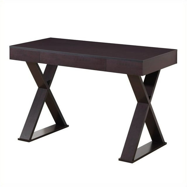 Pemberly Row Bureau Tendance avec Tiroir en Espresso