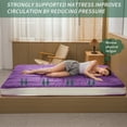 thumbnail image 3 of Futon Mattress, Padded Japanese Floor Mattress Quilted Bed Mattress Topper, Extra Thick Folding Sleeping Pad, 3 of 10