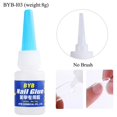 thumbnail image 1 of Pegamento para uñas de secado rápido, puntas para uñas postizas, esmalte de Gel, adhesivo para extensión de uñas postizas, pegamento Super UV, herramientas para manicura acrílica TR1866 Tan Jianjun unisex, 1 of 2