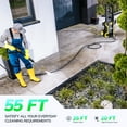 thumbnail image 5 of TCISA 3500 PSI Electric Pressure Washer,Max 2 GPM Power Washer with 35FT Power Cord 20FT Hose 4 Nozzles Soap Cannon for Car Garden Yard Hom, 5 of 12