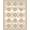Light Beige, Pattern 4, variant on ODIKA Boho Subtle Motif Border Cream Wollteppich Neutral Beige Geometric Playful for Playroom, Bedroom, Reading Nook, Pet Friendly & Kids Safe Play