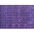 thumbnail image 1 of Ahgly Company Indoor Rectangle Oriental Purple Modern Area Rugs, 3' x 5', 1 of 4