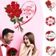 thumbnail image 1 of Vinilos decorativos de pared para San Valentín. Adhesivos removibles con diseño para decorar la pared. Ideales para la sala de estar, aniversarios y fiestas. Adhesivos de pared para San, 1 of 6