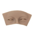 thumbnail image 1 of Tabla de práctica de maquillaje facial de silicona 3D, suave, elástica, reutilizable, tacto auténtico, multiusos, para entrenamiento de piel oscura., 1 of 14