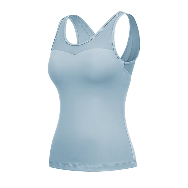 womens seamless workout tops