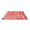 thumbnail image 2 of Ahgly Company Machine Washable Indoor Rectangle Abstract Red Modern Area Rugs, 3' x 5', 2 of 4