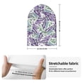 thumbnail image 2 of Lsque Lavender Flowers Pattern Knitted Beanie, Unisex Winter Hat, Knit Hat Winter Beanies Thick Fisherman Beanies Cuffed Plain Skull Caps, 2 of 6
