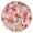 Wildflower, variant on 72 Inch Round Stretch Tablecloth - Ethnic Mandala Pattern Waterproof Fitted Table Cover, Anti-Slip Elastic Edge for Outdoor Picnics & Parties