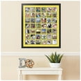 thumbnail image 2 of ArtToFrames Collage Photo Picture Frame with 42 - 3x3" Openings, Framed in Black with Canary and Black Mats (CDM-3926-2102), 2 of 8