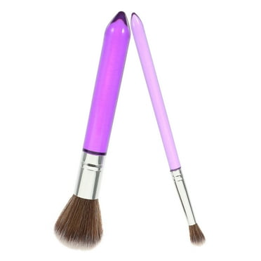 Cake Decorating Supplies Household Brush 2 Pcs Paint Brushes Fudge Food Multi-function Purple