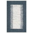 thumbnail image 5 of SAFAVIEH Montauk Tennyson Braided Border Cotton Area Rug, Ivory/Navy, 6' x 9', 5 of 8