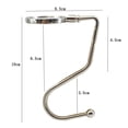 thumbnail image 6 of Dream Lifestyle Handbag Hook Rust-proof Non-slip Zinc Alloy Space Saving Table Bag Hanger for Girls, 6 of 8