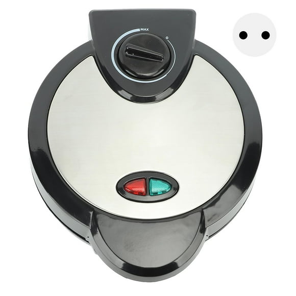 Gaufrier Multifonctionnel de Qualité Alimentaire Sûr Empêche de Coller Machine à Gaufres Ronde avec Contrôle de Température