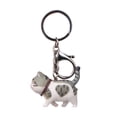 thumbnail image 2 of MANYUN 1PC Cute Cartoon Pendant Key Rings Kitten Key Jewelry Keychains Head Fashion X7K3 Shake Car Gift Chain Bag H0D5, 2 of 8