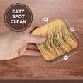 thumbnail image 7 of 3drose, Canada, Manitoba, Wekusko Falls Provincial Park. Reeds Patterns., Set of 4 Coasters - Soft, 7 of 7