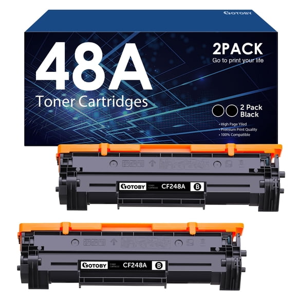 Cartucho de tóner GOTOBY compatible con HP 48A CF248A, paquete de 2