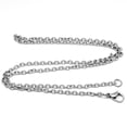 thumbnail image 5 of Joyas Collar de acero inoxidable para hombre Cadena a juego de acero de titanio Cadena cruzada europea y americana Accesorios Cadena colgante para mujer, 5 of 5