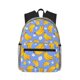 thumbnail image 1 of Mochila con estampado de plátano y flores, ideal para portátil, viajes, senderismo, negocios, para mujeres y hombres., 1 of 5