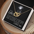 thumbnail image 4 of To My Love I Fell in Love Inseparable Necklace, 4 of 7