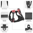 thumbnail image 5 of ZNDUO Japanese Cherry Blossom Pattern Dog Harness, Adjustable Reflective Pet Harness with Dog Leash, 5 of 8