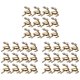 thumbnail image 1 of 36Pcs Christmas Elk Deer Napkin Rings Gold Alloy Napkin Buckle Ring Holder Hotel Restaurant Wedding Party Decoration, 1 of 5