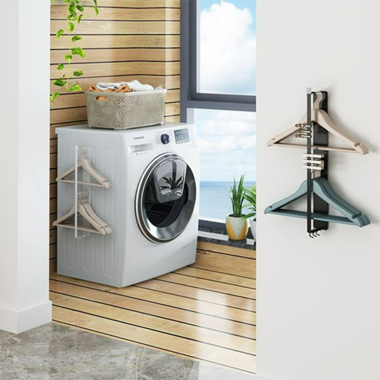 Hanger Stacker Clothes Hanger Organizer Rack Sturdy Stainless Steel Clothes  Caddy Storage Holder Stacker for Closet & Room Tidier Laundry Rooms Drying