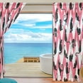 thumbnail image 4 of FREEAMG Charming Black Cats Sheer Curtains Window Voile Panels Drapes Tulle Curtains Semi Sheer Curtains 78 Inches Long for Living Room Bedroom, Set of 2, 4 of 4