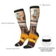 thumbnail image 4 of Fotbe Modern Urban Monkey Calcetas Divertidas Estampadas para Hombre y Mujer, Calcetas de Algodón hasta la Rodilla para Caminar, Correr, Enfermería y Embarazo, 4 of 6