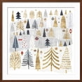 thumbnail image 2 of Art.com Christmas Chalet III Art Print by Victoria Borges, Brown Frame Wall Art, 29" x 29", 2 of 5