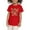 Red, variant on Girls Shirts,Girl Shirts Girls Short Sleeve Tops Casual Crewneck T Shirts Girls Shirts Kid Clothes