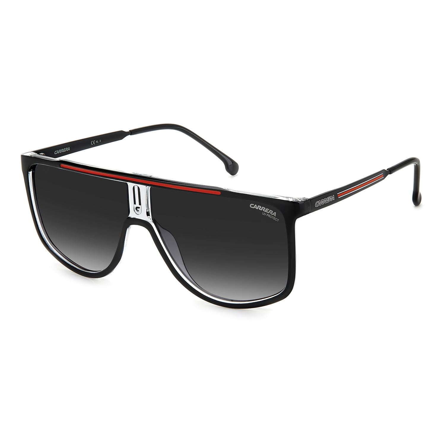 Lentes de Sol Carrera Hombre 205782OIT619O Negro Rojo Carrera 205782OIT619O Bodega Aurrera en linea