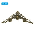 thumbnail image 3 of 42mm Metal Book Corners, 24pcs Photo Corners Book Corners Protector Retro Metal Decorative for Crafting, Bronze, 3 of 5