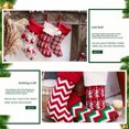 thumbnail image 2 of VONKY Reusable Christmas Stocking Must-Have Decoration Piece Matched With Other Accessories. Socks Gift type+2, 2 of 6