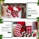thumbnail image 5 of Cateissary Colección de calcetines navideños, 5 estilos para regalar, adornos navideños para el hogar, calcetines navideños Kits de decoración para fiestas tipo+1, 5 of 6