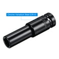 thumbnail image 5 of Uxcell 1/2" Drive by 12mm Deep Impact Socket, Heat-Treated CR-V Steel 3.15" Length, 6-Point Metric Sizes, 5 of 5