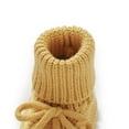 thumbnail image 3 of NOKIO Knit Baby Snow Booties with Fau𝗑 Fu𝗋 Lining - Breathable Non-Slip Winter Shoes for Babys Indoor/Outdoor Use, 3 of 3