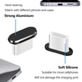 thumbnail image 4 of Pack de 4 Tapones Antipolvo USB C Limvory para iPhone 17/16/15 y Samsung, 4 of 7