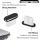 thumbnail image 4 of Pack de 4 Tapones Antipolvo USB C Limvory para iPhone 17/16/15 y Samsung, 4 of 7