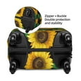 thumbnail image 4 of Easygdp Sunflower 1 Double-Sided Printed Elastic Suitcase Protective Cover,Invisible Zipper, Business Trip Luggage Cases,Washable And Resistant To Falling -X-Large, 4 of 9