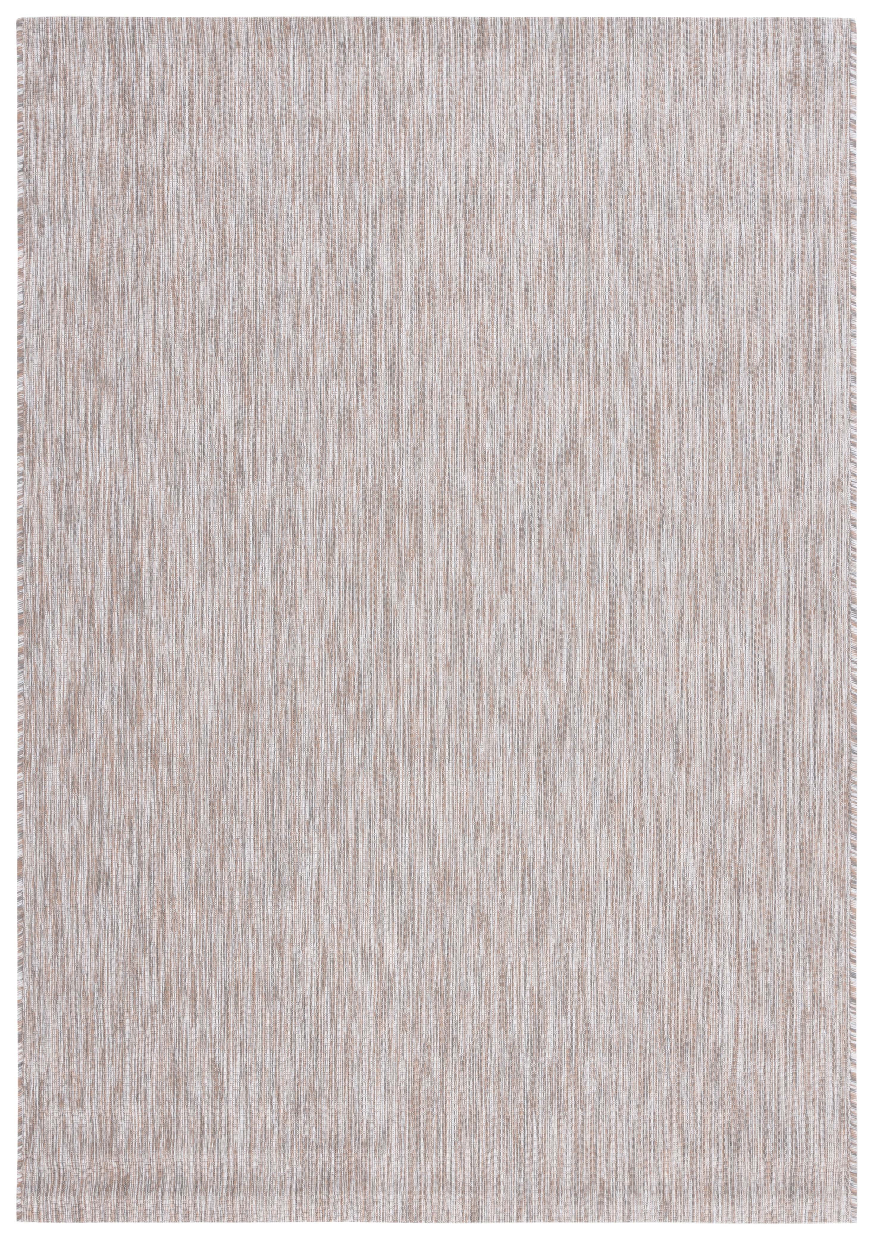 Safavieh Courtyard Emmeline Abstract Indoor/Outdoor Area Rug, Ivory/Beige Gray, 4' x 5'7"