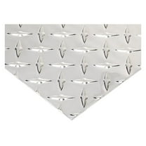 3003 H22 Aluminum Tread Sheet - 12" x 36" x 0.125" - Bright Finish Diamond Plate - Durable Metal Sheet for Flooring, Trailers, and DIY Projects