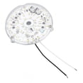 thumbnail image 1 of Reemplazo de Luz Dirigido para Ventilador de Tecnología, Kit de Luz Lideró de Retroadaptación de 3.93 Pulgadas para Techo, Kit de Luz liderado para Ventilador de Techo de 18 W AC120, 1 of 7