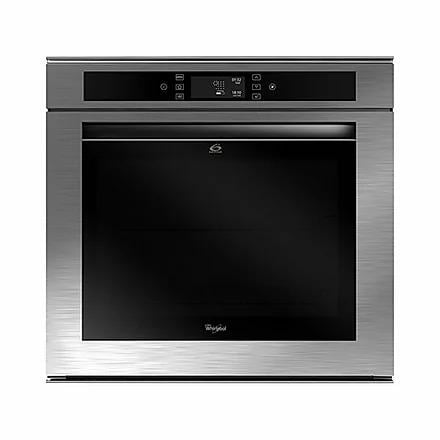 Horno eléctrico Whirlpool AKZM656IX 60 cm 24 pulgadas empotrar acero inoxidable y puerta acabado espejo
