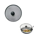 thumbnail image 2 of XKHAZA Splatter Screen for Cooking - Stainless Steel Grease Splatter Guard for Frying Pan, Ultra Fine Mesh Lids for Sizzling Bacon or Popcorn, No Cooking Cover Oil Mess No Burns, 2 of 8