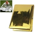thumbnail image 1 of 2-Pack - Survival Blanket Emergency Blanket - Windproof & Lightweight Blanket, 1 of 2