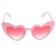 thumbnail image 2 of Gafas de sol de amor en forma de gafas de estilo retro vintage para mujer Rosado, 2 of 5