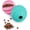 blue+pink, variant on Dog Puzzle Toys 2 Pack, Dog Enrichment Toys for Large Dogs & Small Dogs, Puppy Balls for Treat Dispensing, Durable Balls for Teeth Cleaning/IQ Training/Chewing blue+green,3.14inch+2.75inch
